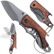 Mini Coltello Tascabile EDC Campeggio Esterno Sopravvivenza Coltello Pieghevole Per Autodifesa Colori Portatili Chiave Coltello Multifunzionale - Foto 2