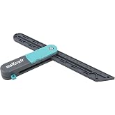 Wolfcraft False Square with Gram Function I 6958000 I Practical Tool for Installing Floors and Building Furniture
