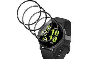 HidWee Displayschutz Kompatibel mit Garmin Vivoactive 5 Schutzfolie, 4 Stück HD Anti-Kratzen TPU Displayschutzfolie [Nicht-Glas], Wasserdicht, Anti-Staub, Blasenfrei Sensitive Touch Folie