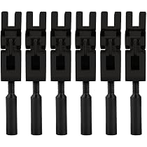 Doppelverriegelung Gitarrensättel Für Floyd Rose – 6er Set, Schwarz, Mit Schrauben & Werkzeug