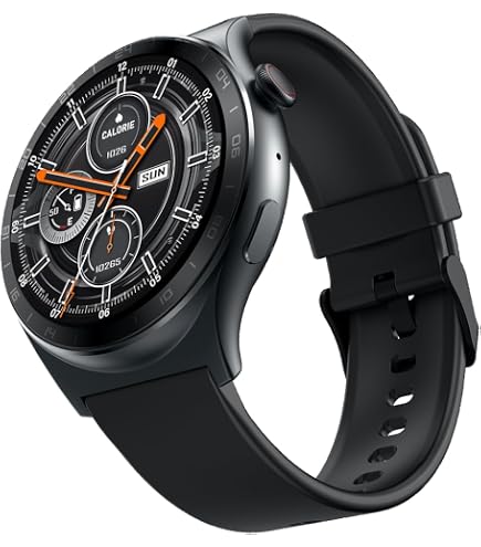 Montre Connectée Black Shark S1 - Écran AMOLED 1,43", Appels Bluetooth, Suivi Santé, étanche IP68