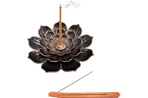 VIEVRE 2 Uchwyty na Kadzidełka, Mosiężny Uchwyt, Stożki Kadzidłowe i Akcesoria do Dekoracji Domu