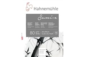 HAHNEMÜHLE Hahnemuhle Sumi-e 80gsm Paper - 30 x 40cm (11.8" x 15.7")