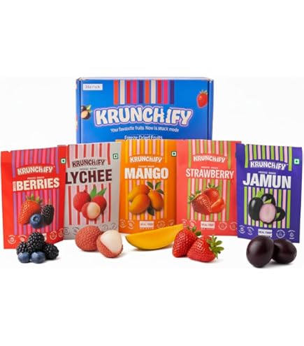 Moon Freeze Dried Jamun Cubes | Healthy Jamun Snack | 100% Natural