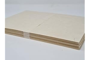 THE ISMA Lokta A5 Paper Handmade Paper, 20 Sheets, Nepalese Handmade, Eco-Friendly, A5 (Natural Lokta A5-20pcs)