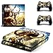 Produktbild Playstation 4 + 2 Controller Aufkleber Schutzfolie Set - Far Cry Primal (1) /PS4