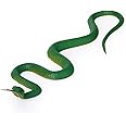 YYLH Simulation soft plastic toy snake Simulation Snake Rubber Tip Toy - Green