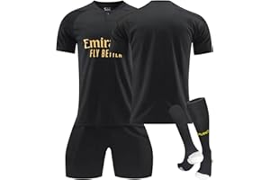 PANGKII R.Madrid Bellingham Football Kits Vinicius Jr Football Kit,Ronaldo Football Kits For Kids.R.Madrid Football Training Shirts Shorts and Socks for Kids and Adults