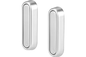 Lyreh 2szt Skladanych Wieszaków Sciennych, Skladane Wieszaki Scienne ze Stopu Cynku do Wieszania Szlafroków Reczników Ubran Czapek Toreb Kluczy(Srebrny)