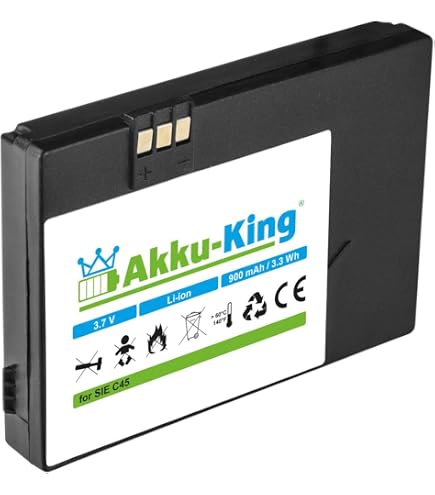 Batteria Vhbw Per Siemens 6618, ME45, S45 – 700mAh, 3,7V, Li-Ion (Sostituisce 30148-K1310-X185)