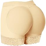Eudolah Ladies’ Padded Push-Up Underwear, Contour Panty Girdle
