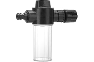 ARADOEA Adjustable Garden Hose Foam Water Sprayer High Pressure Water Gun with Jet Pot Soap Dispenser Nozzle Multi-Purpose Tool for Car Wash, Pet Shower, Lawn & Plant Watering Window Watering Cleaning