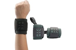Picsil Protège-poignets pour le cross-training, soutien du poignet avec prise pour le pouce, en nylon élastique, idéal pour le bodybuilding, la boxe, la gymnastique suédoise, la salle de musculation