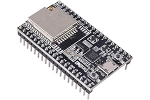 IHAOSPACE ESP32-DevKitC Core Board ESP32-WROOM-32U Development Board ESP32 WiFi Bluetooth Development Board (WROOM-32U)