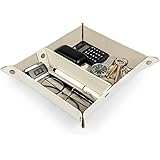 Londo – organisering av läder – praktisk förvaringsbox för plånböcker, klockor, nycklar, mynt, mobiltelefoner och kontorsutru