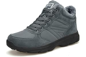 TORISKY Stivali Invernali Uomo Donna Scarpe Cotone Outdoor Impermeabili Trekking Caldo Piatto Caviglia Stivaletti Neve