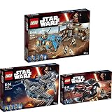 Lego Star Wars 3er Set 75145 75147 75148 Eclipse Fighter + StarScavenger + Encounter on Jakku - sofort lieferbar! - LEGO
