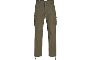 JACK & JONES herr Cargobyxor Jpstkane Jbarkley Cargo Byxa Noos