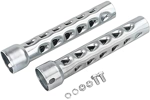 XMMT 1-3/4" X 8" Motorcycle Exhaust Pipe DB Killer Muffler Insert Baffle Silencer for Harley H-onda 2" OD