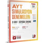 3D AYT SİM&Uuml;LASYON DENEMELERİ SAYISAL DENEME 3 ADET