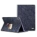Price comparison product image iPad Air 2 Case, ESR iPad Air 2 Smart Case Cover Jeans Textile Ultra Slim Auto Wake & Sleep Function for iPad Air 2 / iPad 6, Jeans