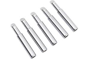KA WAH CORE 5Pcs Soldering Iron Tips, 900M Solder Tip Replacement for Weller, Solder Welding Replacement Tip Kit Use for Hakko, Radio Shack Solder Station etc (5PCS 900M-T-5C)