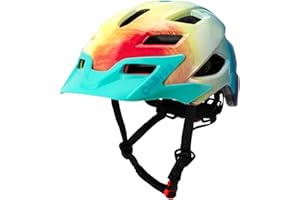 Kids Bike Helmet,OnBros Kids Helmet For Ages 5-8-11-14 Years Boys and Girls,Bicycle Helmet Kids With Visor Adjustable,Bicycle Scooter Skating Cycle Helmet 50-57cm
