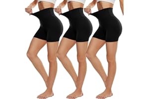 DDOBB Pantalones Cortos Mujer Mallas Cortas Shorts Mujer Pantalon Corto Mujer Leggins Cortos Boxer Anti-silp Debajo de Los Vestidos para Running, Yoga y Ejercicio