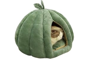 GENÉRICO Cama Cerrada para Gatos, Acogedora Cama para Perros Tipo Cueva, Iglú con Cama para Gatos, Saco para Acurrucarse para Perros Pequeños, Camas para Gatos para Gatos De Interior