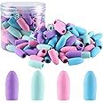 50 Pcs Pencil Erasers, Pencil Top Erasers, Pencil Erasers Toppers,Cap Erasers,Pencil Top Erasers for Kids,Pencil Top Erasers Bulk