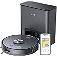 ILIFE T20s Self-Emptying Robotic Vacuum Cleaner with Advanced LDS Navigation, 5000Pa Suction Power, Simultaneous Vac and Mop, Multi Floor Mapping, Customized Cleaning, Wi-Fi/App, Alexa & GH