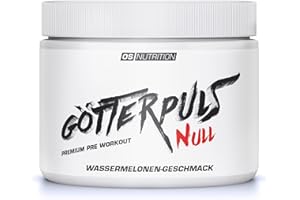 ‎OS NUTRITION OS NUTRITION Götterpuls NULL Premium Pre Workout (koffeinfrei) Wassermelone 300g