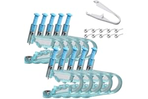 Tixiyu 10 szt. pistolet do samodzielnego przekłuwania uszu jednorazowy zestaw do samodzielnego przekłuwania uszu zestaw pistolet do przekłuwania uszu narzędzie niewielokrotnego użytku