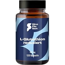 L-Glutathion reduziert | 500 mg pro Kapsel | 120 Kapseln | vegan | ohne  Zusätze | hoch dosiert
