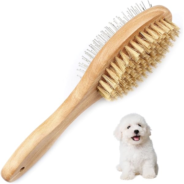 2 Spazzole Per Cani E Gatti - Cardatore Lana Per Rimuovere Nodi E Pelo - Foto 8