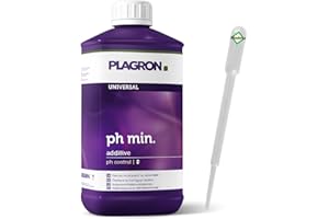Weedness Plagron pH- Minus 1 Liter Flüssig - ph-senker Dünger Pflanzen Grow Anbau Indoor Down Granulat Tomaten Rasen Orchideen