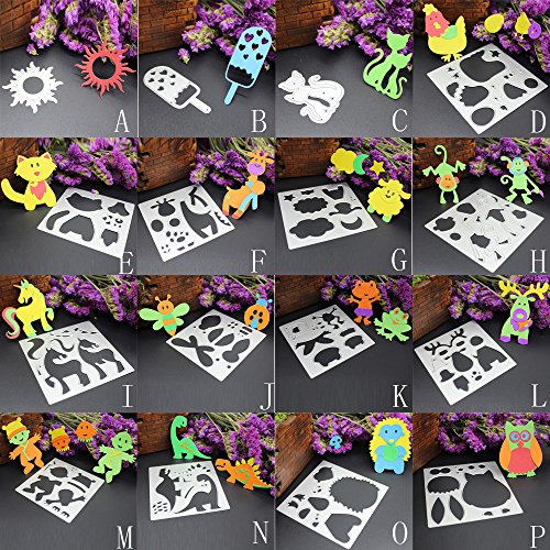 Metall Schneiden stirbt DIY Scrapbooking Album Papier Karte Handwerk by FEITONG (1PC, P) - 5