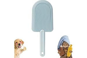 TBLMPNE Cat Tongue Brush,Cat Tongue Comb,2024 New Cat Brush,Cat Grooming Brush for Long or Short Haired Cats(Blue)