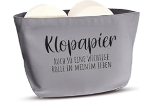 COZYINT® [DAS ORIGINAL] toilettenpapier aufbewahrung lustig – klopapier Rollen Organizer, wc Papier ersatzrollenhalter, toilettenpapieraufbewahrung, klorollenaufbewahrung