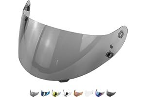 Everalo Visiere Casque Compatible avec Hjc CS15 - IS16 - FG15 - TR1 - FS11 - CLSP - CLST 2 - CSR1 - Ecran HJ09 - Visière Casque Anti-Rayures (Noire 30%)