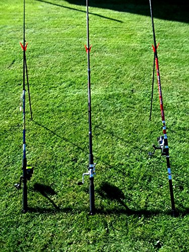 Preisvergleich Produktbild 3 ANGELRUTEN 3 ANGELROLLEN 3 RUTENHALTER ANGELSET TOP ANGELAUSRÜSTUNG