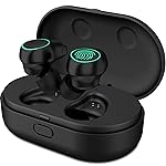 HolyHigh Auricolari Bluetooth Wireless Cuffie Sport Bluetooth V5.0 Mini Stereo Cuffie Wireless Senza Fili con Stazione di...