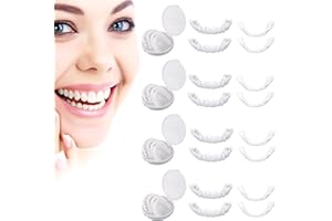 ENIYOU 4 Denti Finti Faccette Dentali Protesi Dentale Faccette Dentali Estetiche Dentiera Finta Naturale Dentiera Provvisoria Faccette Dentali Removibili Faccette Dentali Professionali Faccette Dentali