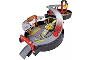 GENERIC Chad Valley Vehicle Set And Garage & Cars Set And 5 Level Transporter with Cars And Wheel Garage with Car (Hight 70cm)