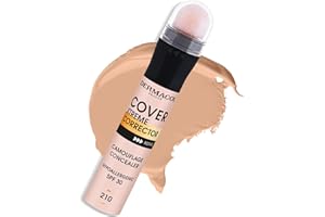 Dermacol - Cover Xtreme Corrector Contour Stick, Contorno liquido non allergenico a lunga durata con SPF30, Correttore di colore per occhiaie ad alta copertura per pelli acneiche No. 4 (218)