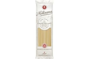 La Molisana, Spaghetto Quadrato n. 1, Pasta da Solo Grano Italiano - Trafilata al Bronzo, Ruvida e Tenace con Eccellente Tenuta in Cottura - Confezione da 500g