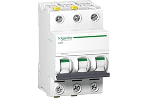 SCHNEIDER ELECTRIC Unbekannt Schneider A9F04320 - Interruttore di circuito iC60N, 3P, 20A, C, colore: Bianco