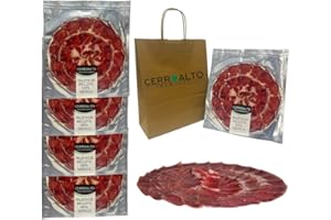 CERROALTO | Plato Paleta de Bellota 100% raza Ibérica PATA NEGRA | Emplatado a Mano ensobres de 100 gr (15 SOBRES)