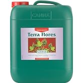 GROWMANIA Canna Terra Flores 5 Litres | Organic Fertilizer for Land Plant Growing | Nutrient Fertilizer | Substrate for Growt