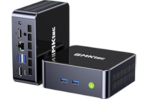 ‎GMKTEC GMKtec M3 Ultra Mini-PC mit Intel Core i7 12700H (14C/20T 4,7 GHz), 32GB DDR4 RAM + 1TB NVMe SSD, Mini-Desktop-Computer Iris XE Graphics, Triple 4K Display, WiFi 6, BT5.2, USB-C